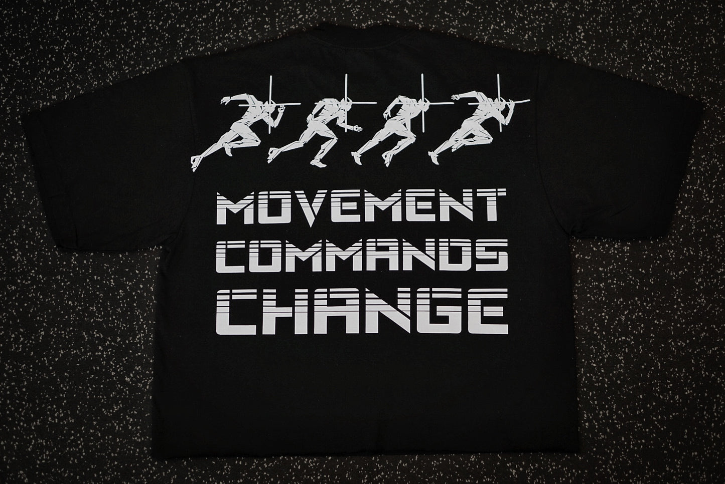 "MOVEMENT COMMANDS" CROP TEE